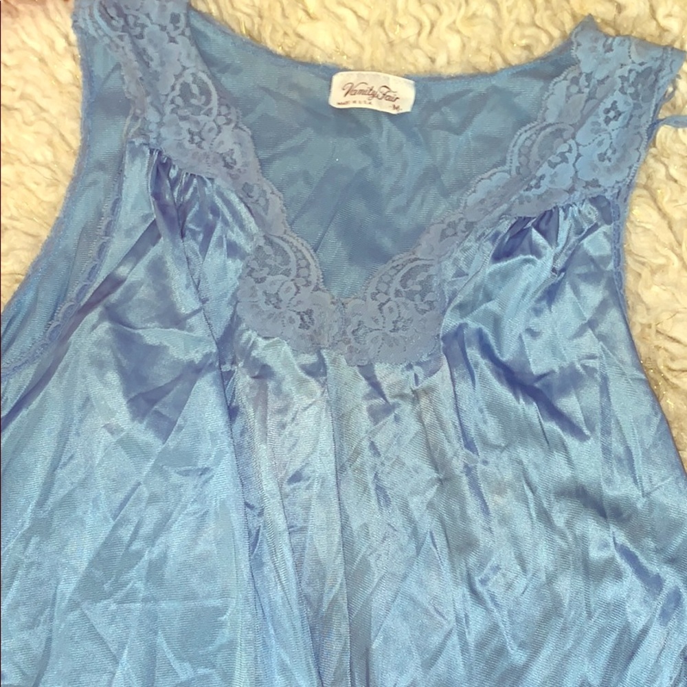Vanity Fair long silky nightgown